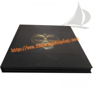 厂家定制设计封面一折页六格型木地板样品展示册PY219(2