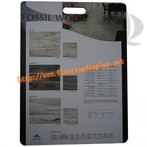 厂家直销加产品信息型木地板样品展示手提板PY236
