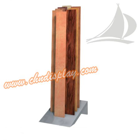 双面型木质木地板样品展示插架WD728